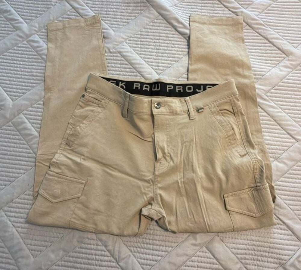 Projek Raw Cargo Pants Size 34 Tan